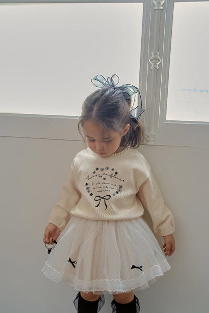 momoann keely waffle tee (90-130cm)