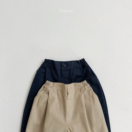 digreen cotton pintuck bermuda pants (90-130cm)