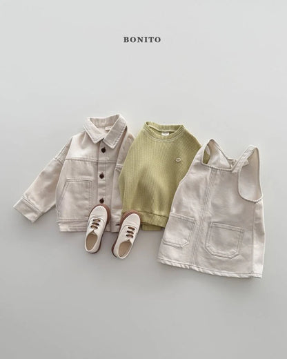 Bonito Waffle guy sweatshirt (~80-140cm)