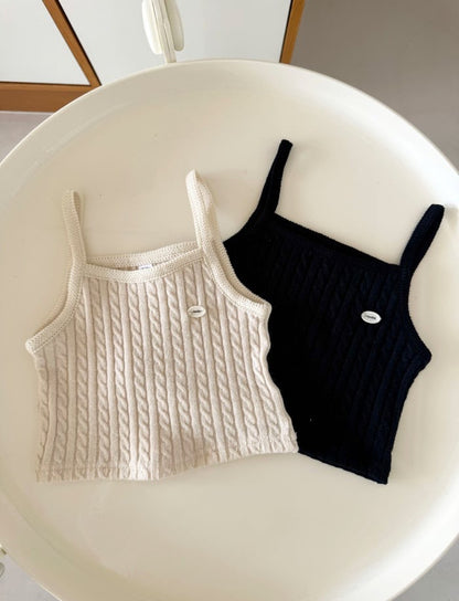 momoann knit vest (90-130cm)