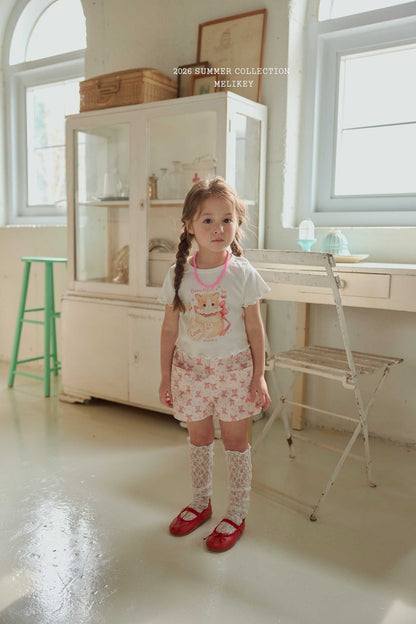 melikey colored ribbon shorts (~80-140cm)