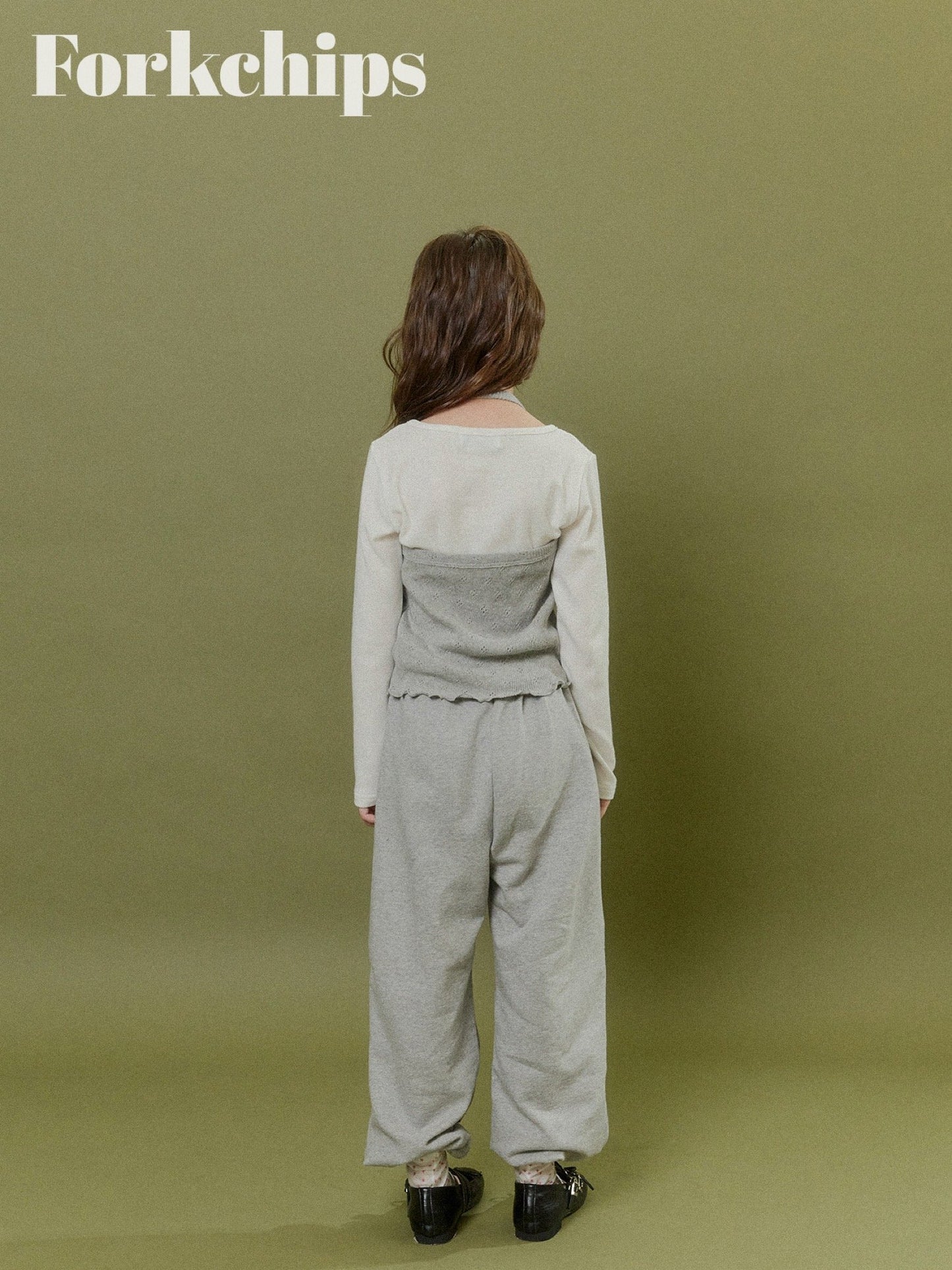 FORKCHIPS hug grade tee (95-160cm)