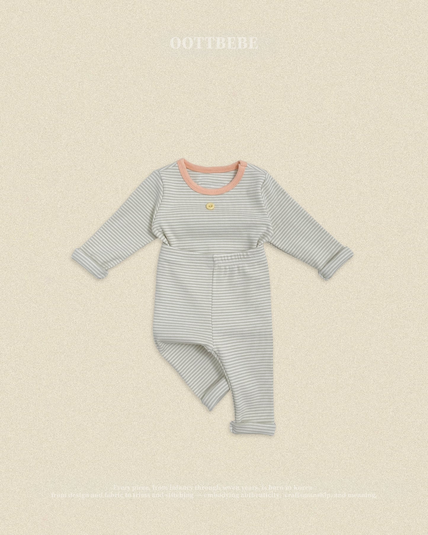 oottbebe vanilla latte room wear (65-115cm)