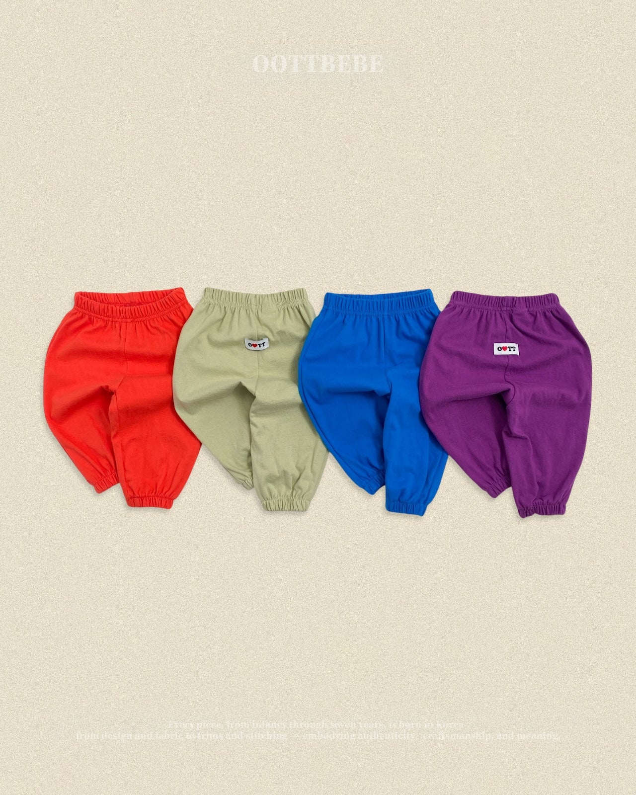 oottbebe vibrant jelly pants (65-115cm)