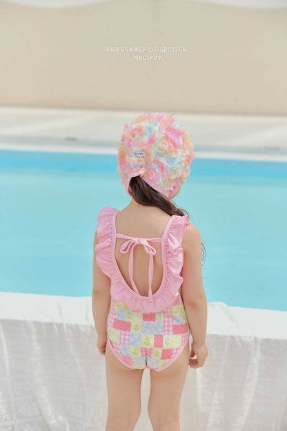 melikey garden frill swimsuit (85-135cm)