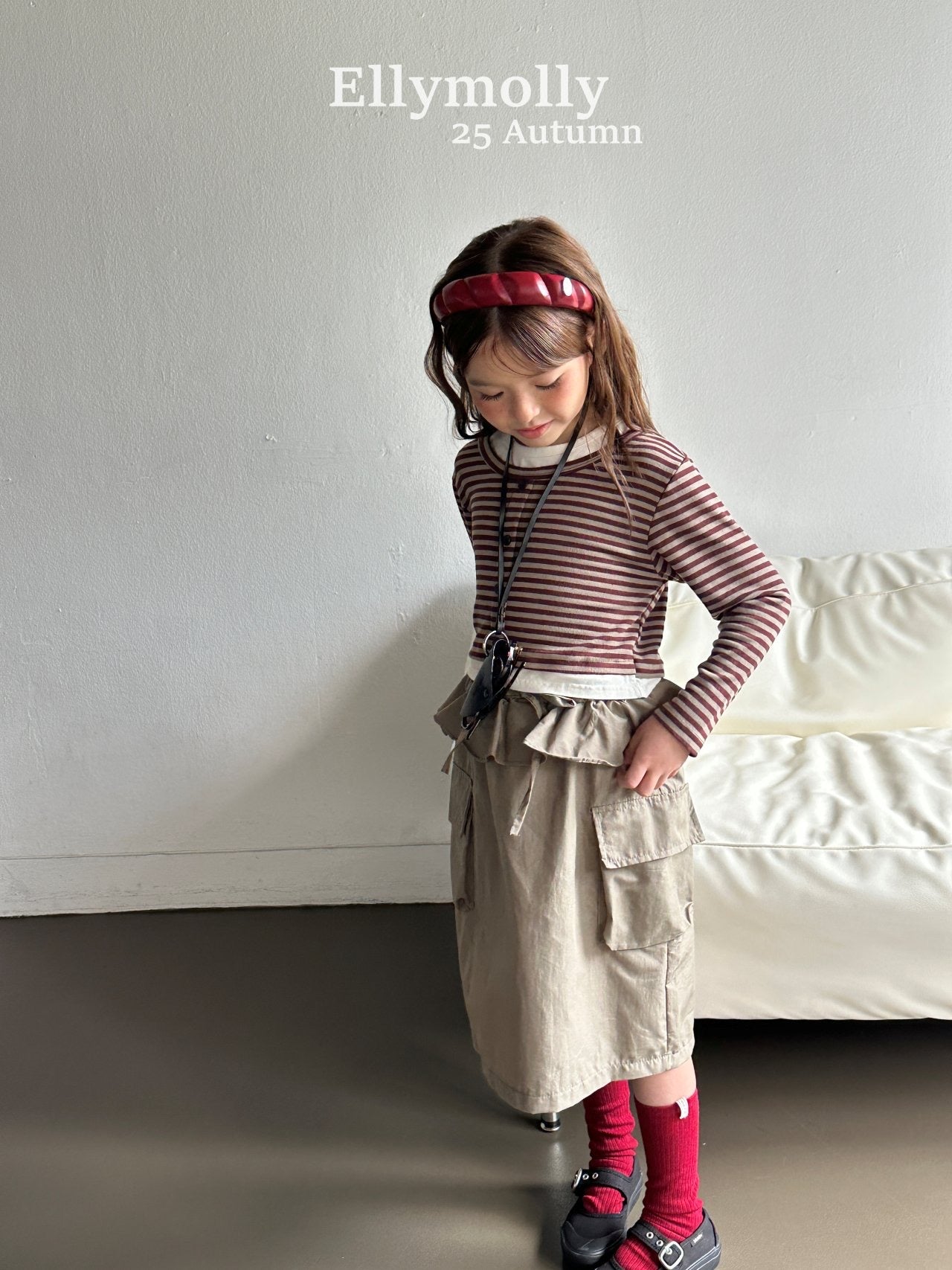 ELLYMOLLY pepe layered tee (90-145cm)