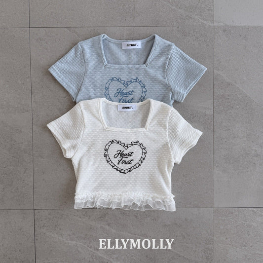 ELLYMOLLY powder lace t (90-145cm)