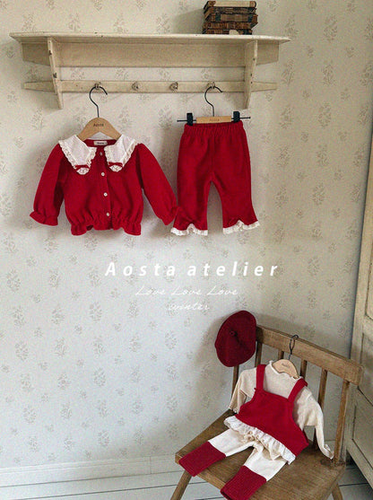 Aosta winter ribbon vest (~70-115cm)