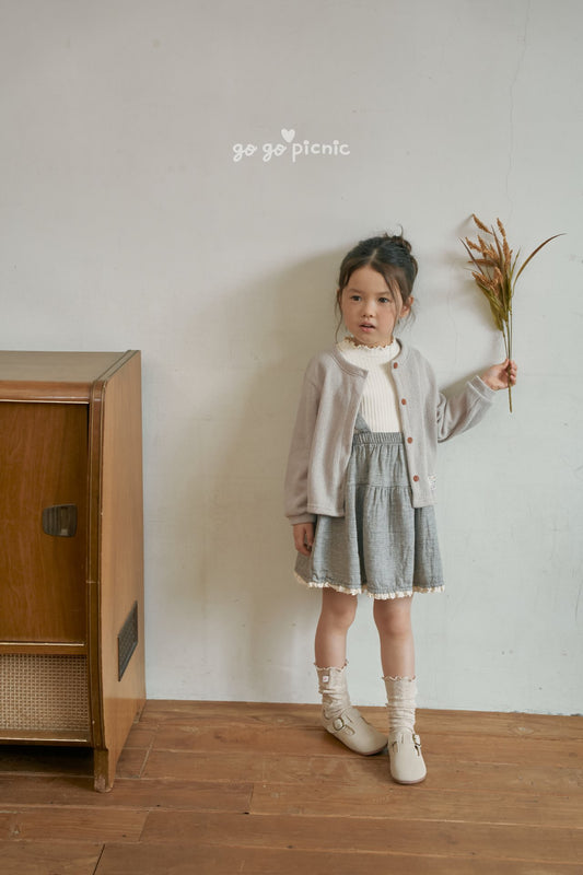 go go picnic popo cardigan (70-120cm)