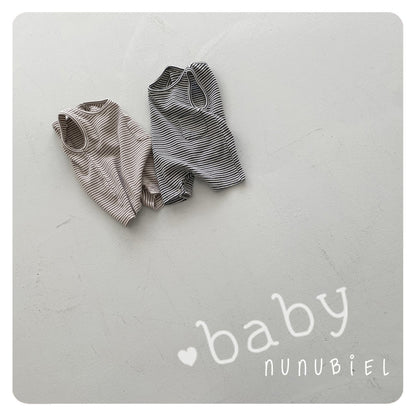 nunubiel bebe stripe suit (3-18m)