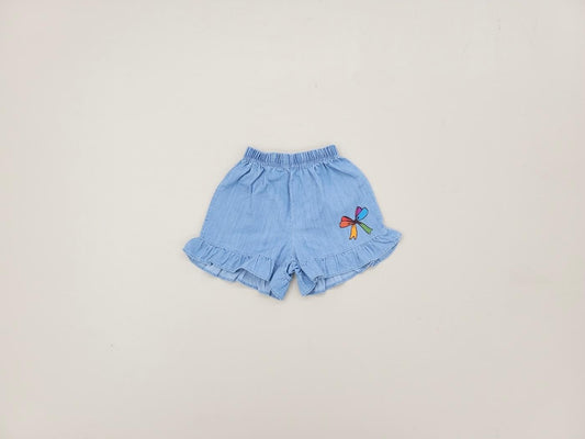 Mimico 牛仔蝴蝶結短褲 (kids 80-125cm)