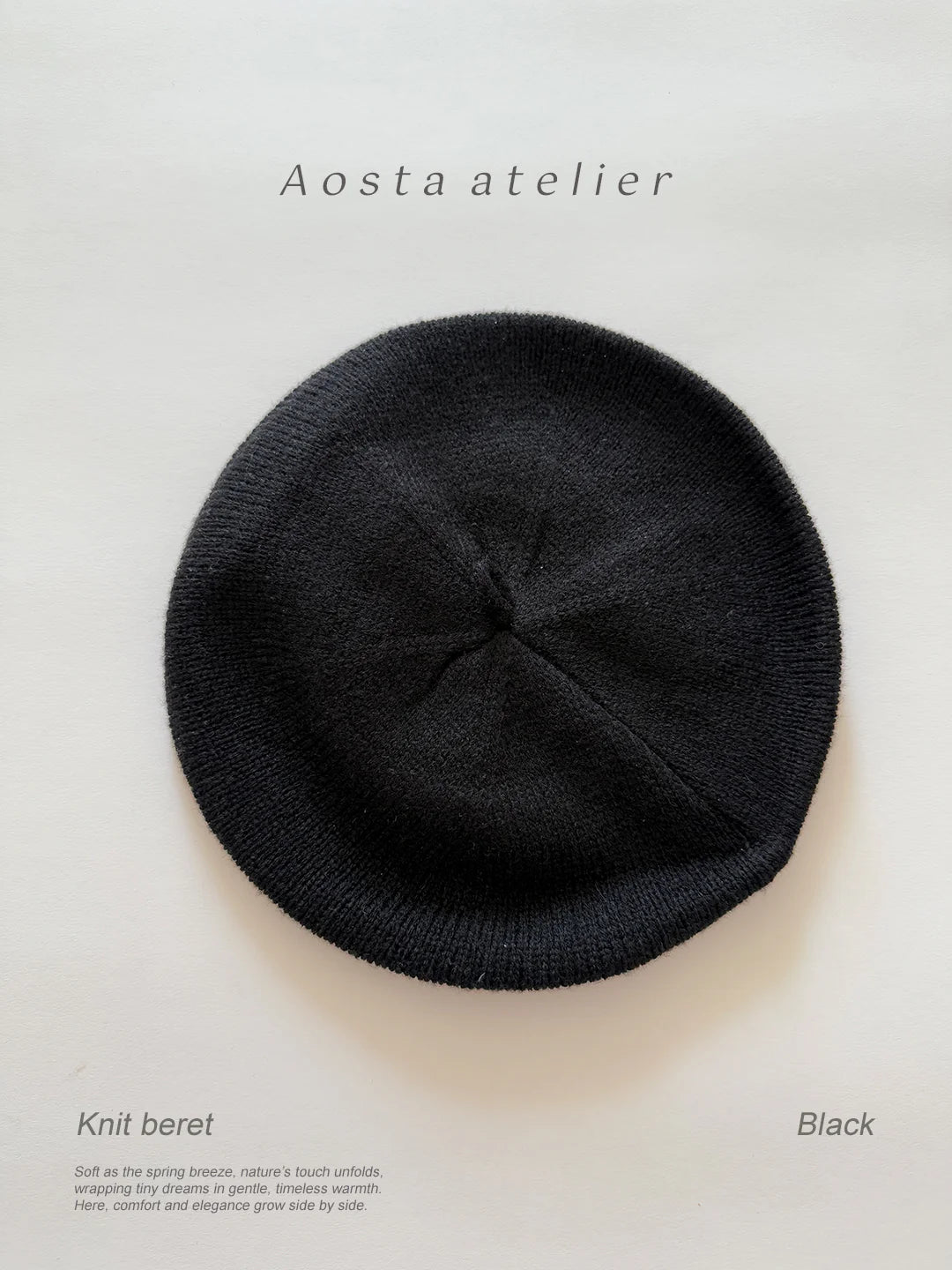 Aosta Knit Beret