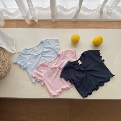 ninibello mellow eyelet tee (80-130cm)