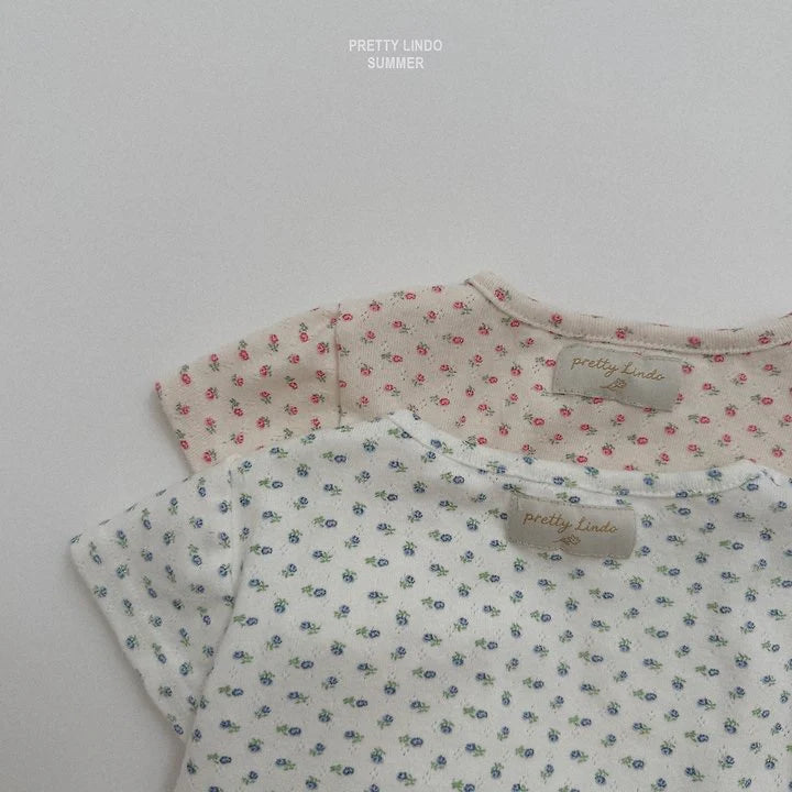 Lindo Flower Short Sleeve T (85-125cm)