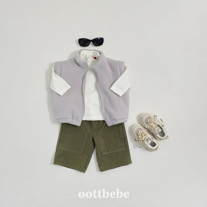 Oottbebe 立領暖暖背心外套 (75-120cm)