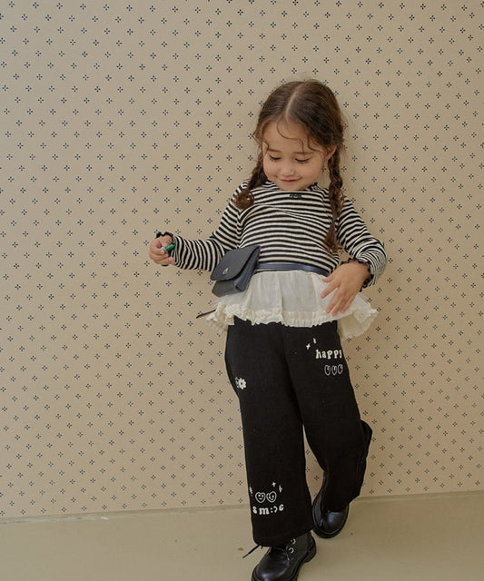 momoann happy wide pants (90-140cm)