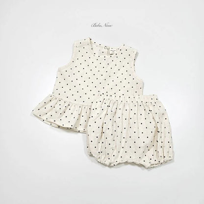 Bebenine Dots Frill Set (6-24m)