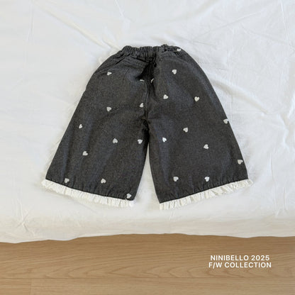 ninibello heart cookie denim pants (80-130cm)