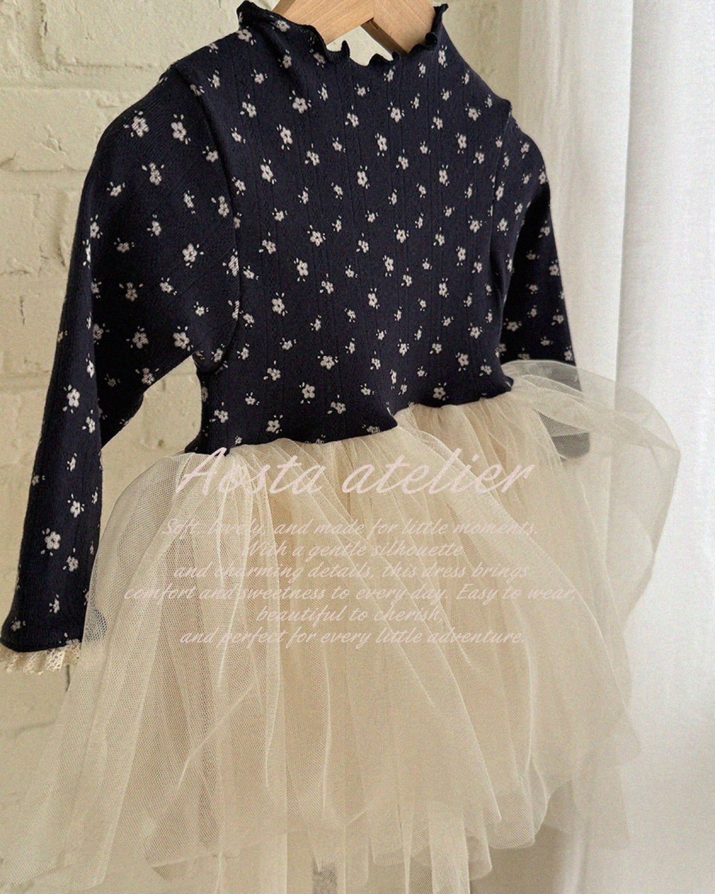 Aosta camellia dress (~70-115cm)