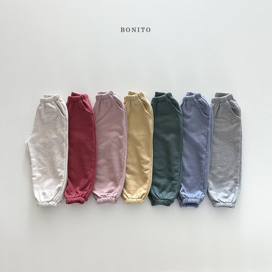 bonito soft terry jogger pants (~80-140cm)