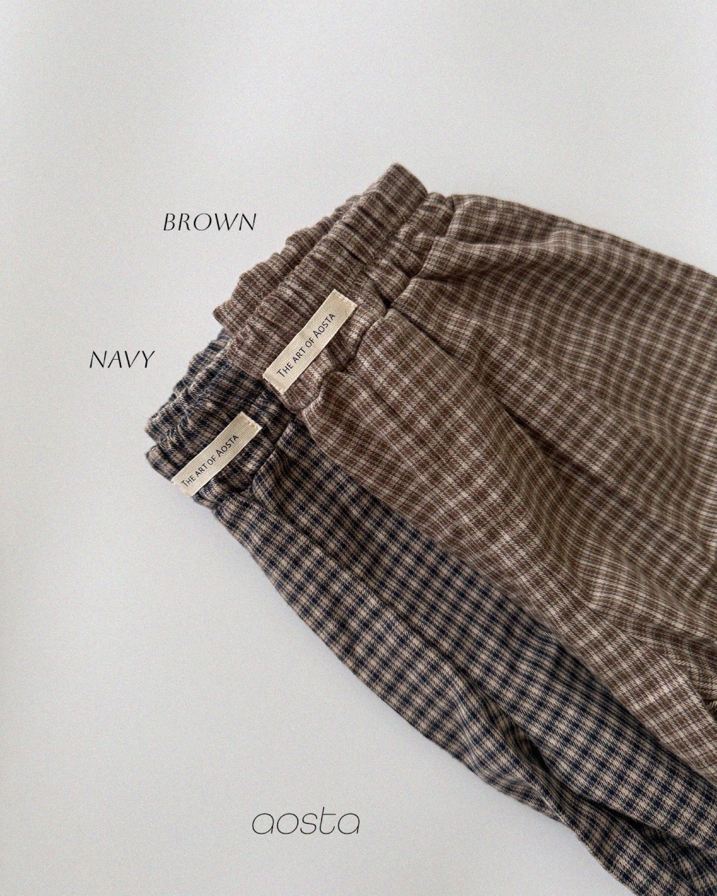 Aosta mocha balloon pants (~70-115cm)