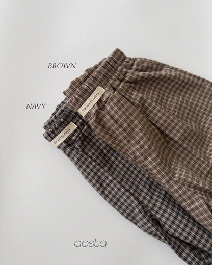 Aosta mocha balloon pants (~70-115cm)
