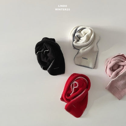 LINDO melo embroidery muffler