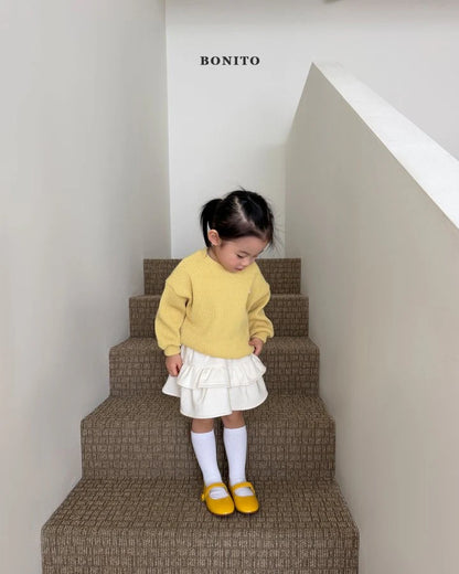 Bonito Pop Knit Sweatshirt (~80-140cm)