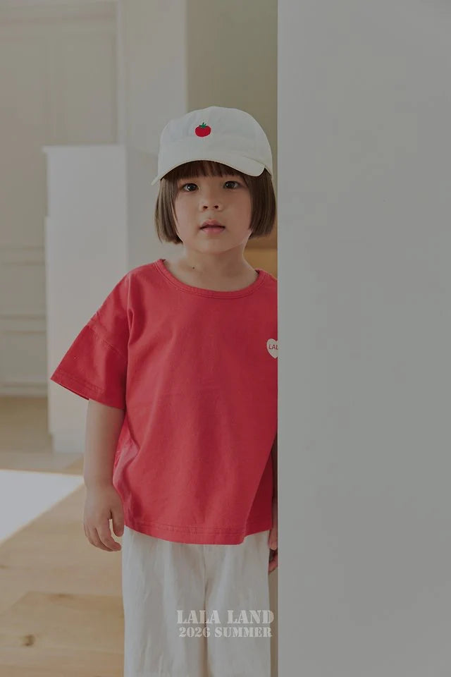 Lalaland lala heart short sleeve tee (75-120cm)