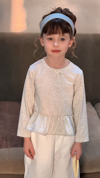 aiai peplum tee (95-140cm)