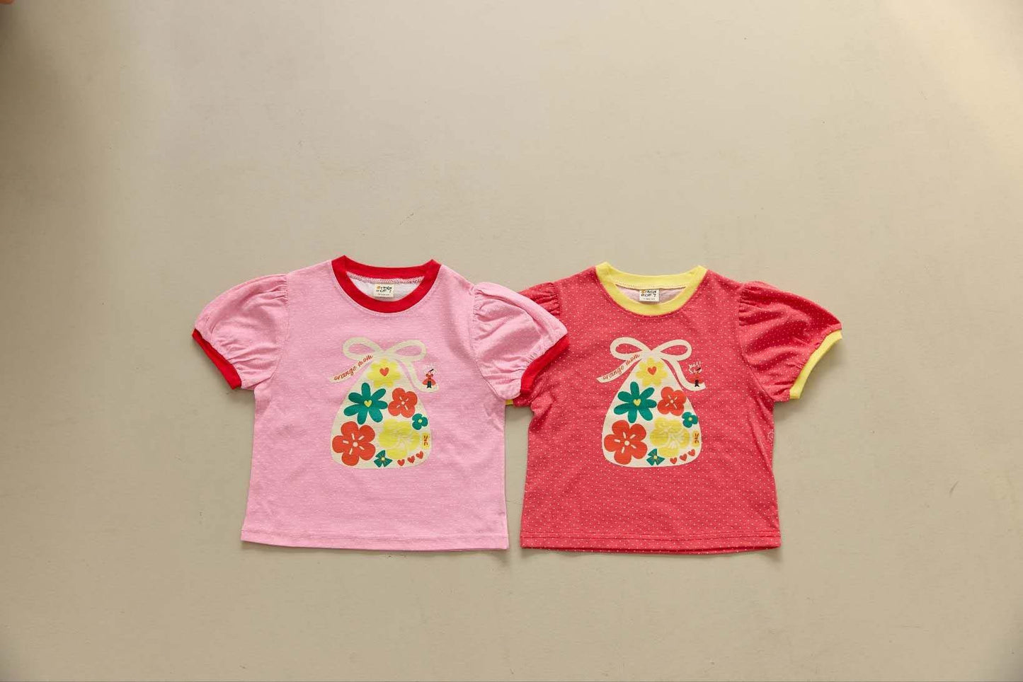 Orangemom 福袋花花tee (95-140cm)
