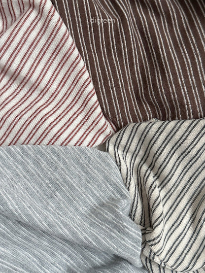 digreen stripe latte tee (85-130cm)