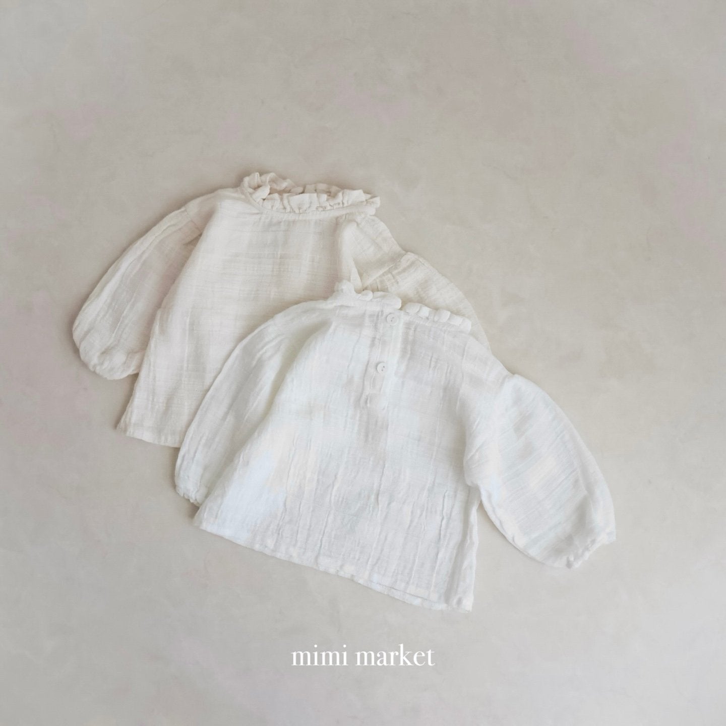 mimi market ella frill blouse (75-90cm)