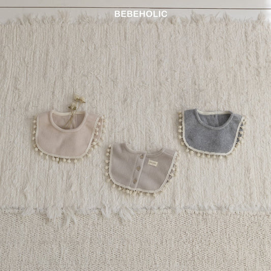 bebeholic pom pom tape bib