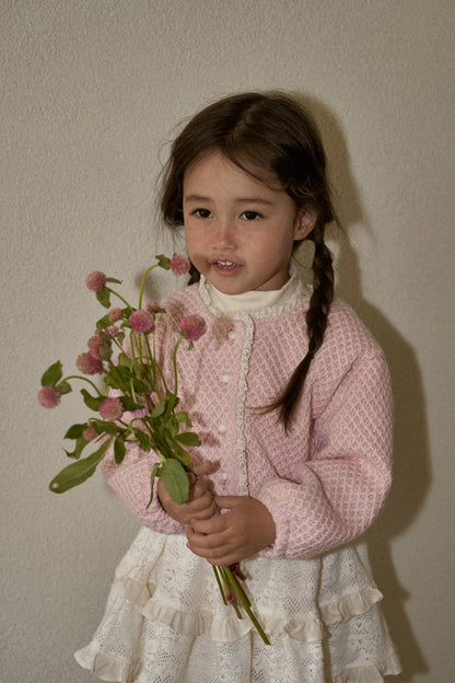 momoann knit cardigan (90-130cm)