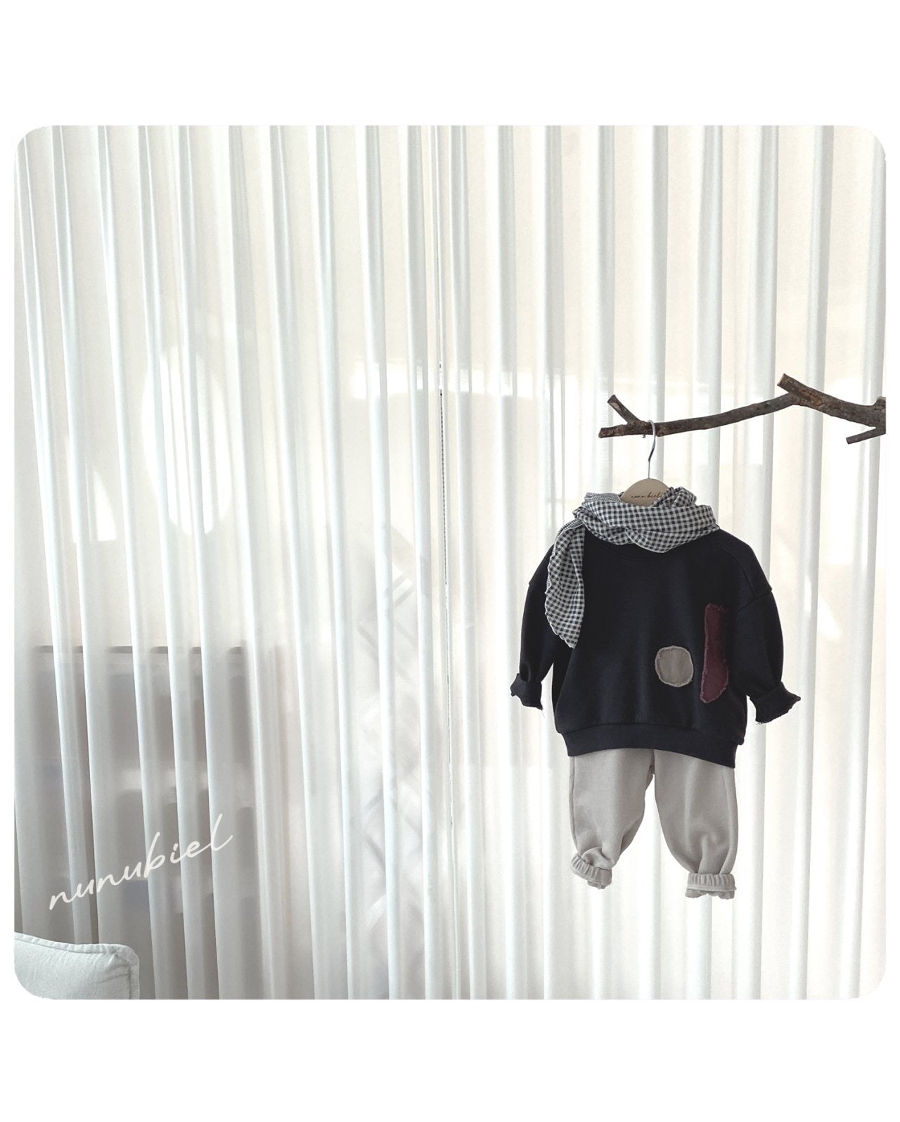 nunubiel jacquard pants (75-120cm)