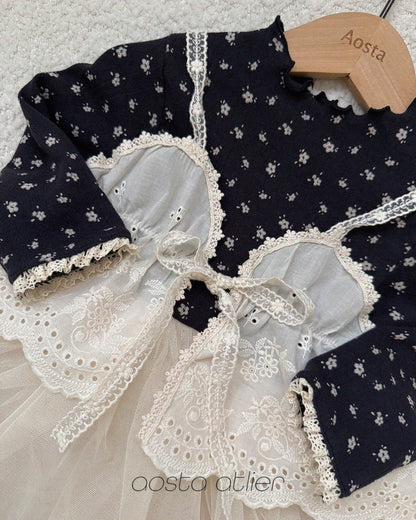 Aosta lace bustier