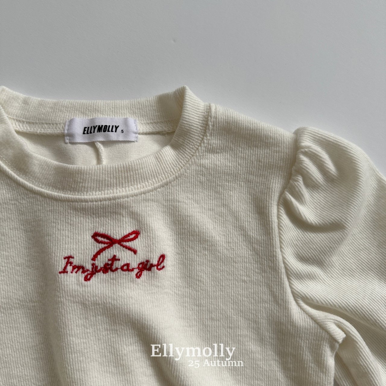 ELLYMOLLY madeleine team ribbon tee (90-145cm)