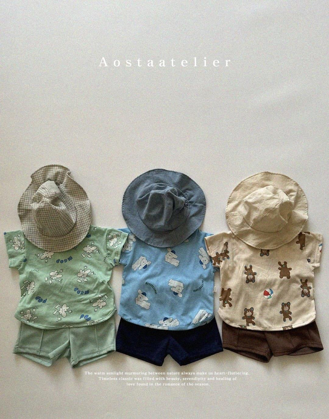 Aosta 滿版童趣系列-上衣 (Bebe & kids ~70-115cm)