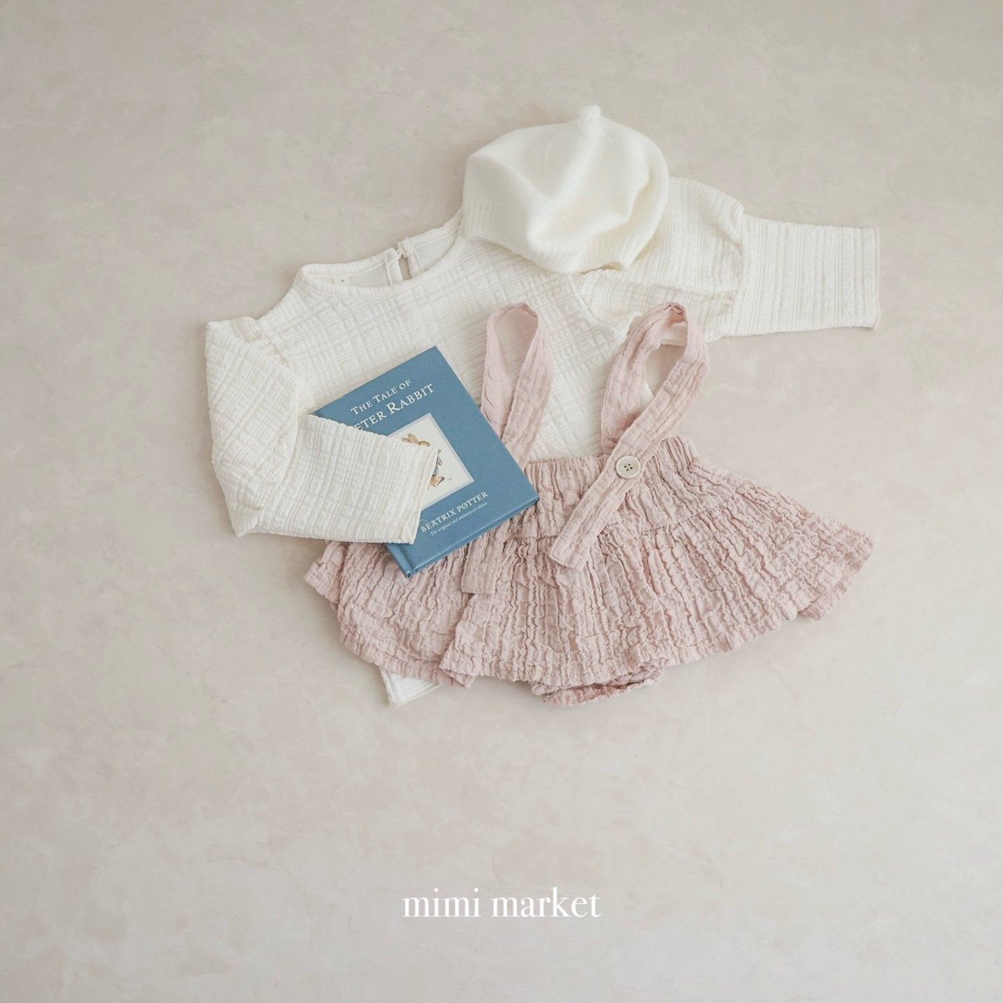 mimi market puff sleeve tee (75-90cm)