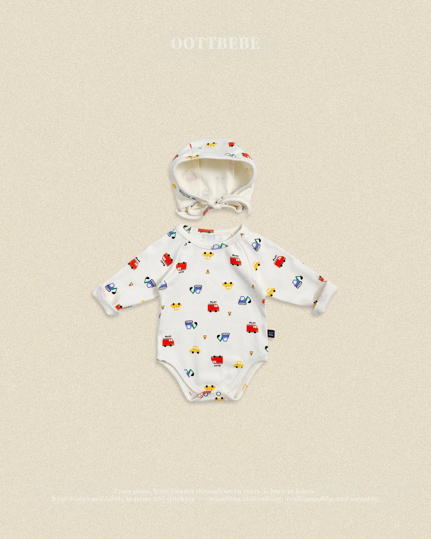 oottbebe mini car suits SET (0-12m)