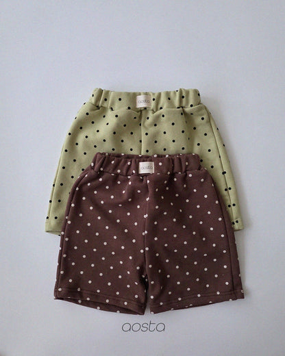 Aosta dot tongtong pants (~70-115cm)