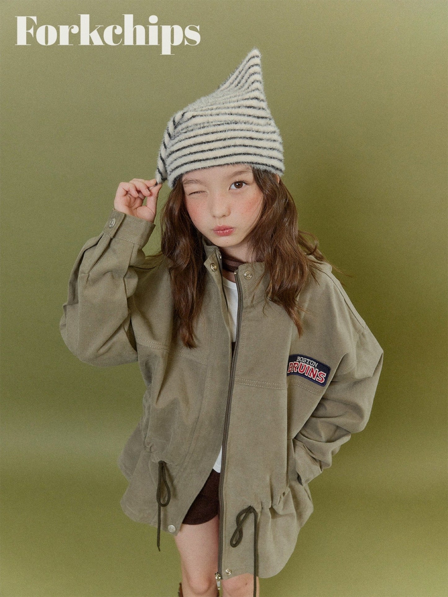 FORKCHIPS boston field jacket (95-160cm)