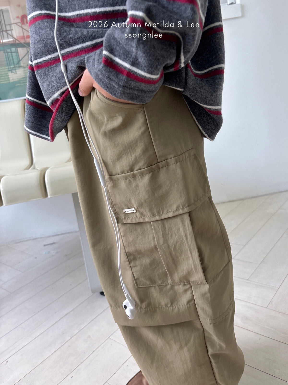 matilda&lee cargo pocket pants (85-165cm)