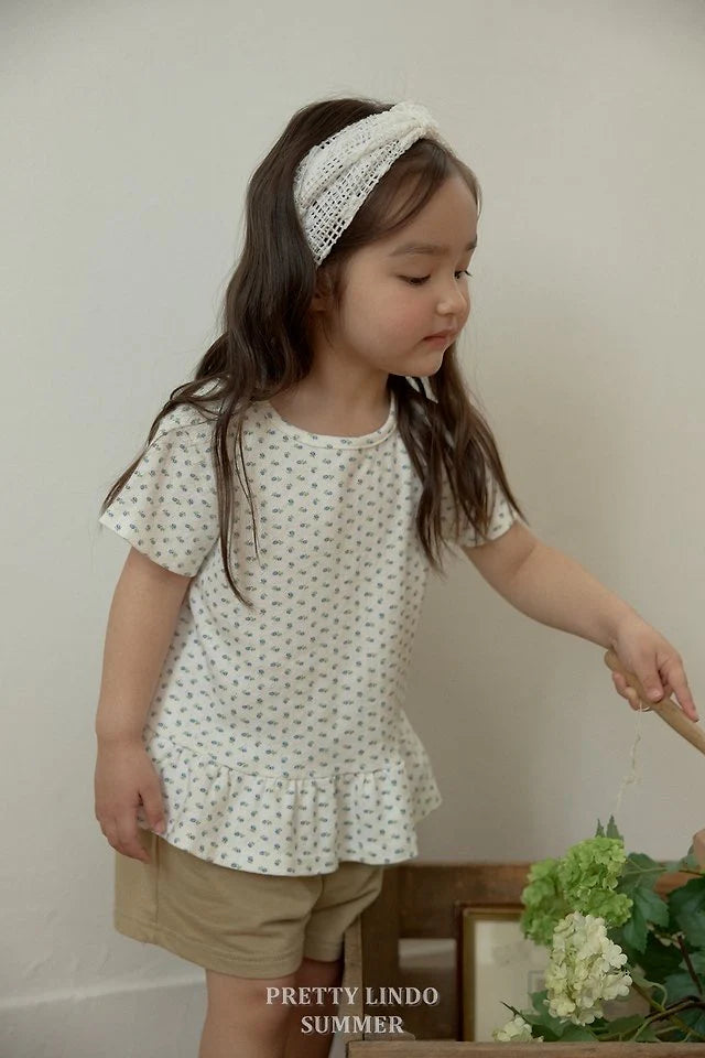 Lindo Flower Short Sleeve T (85-125cm)