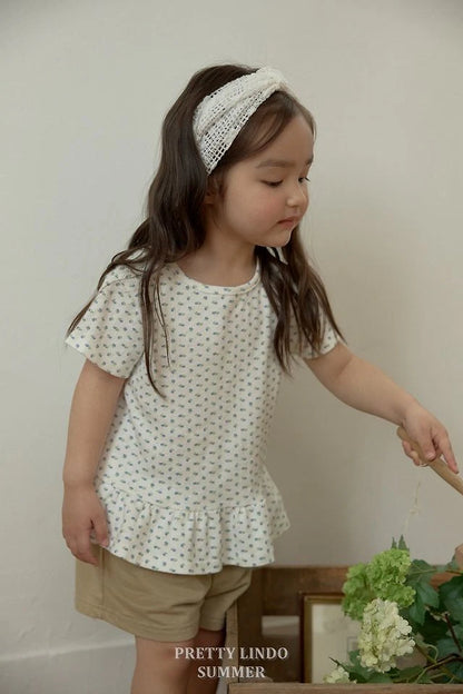Lindo Flower Short Sleeve T (85-125cm)