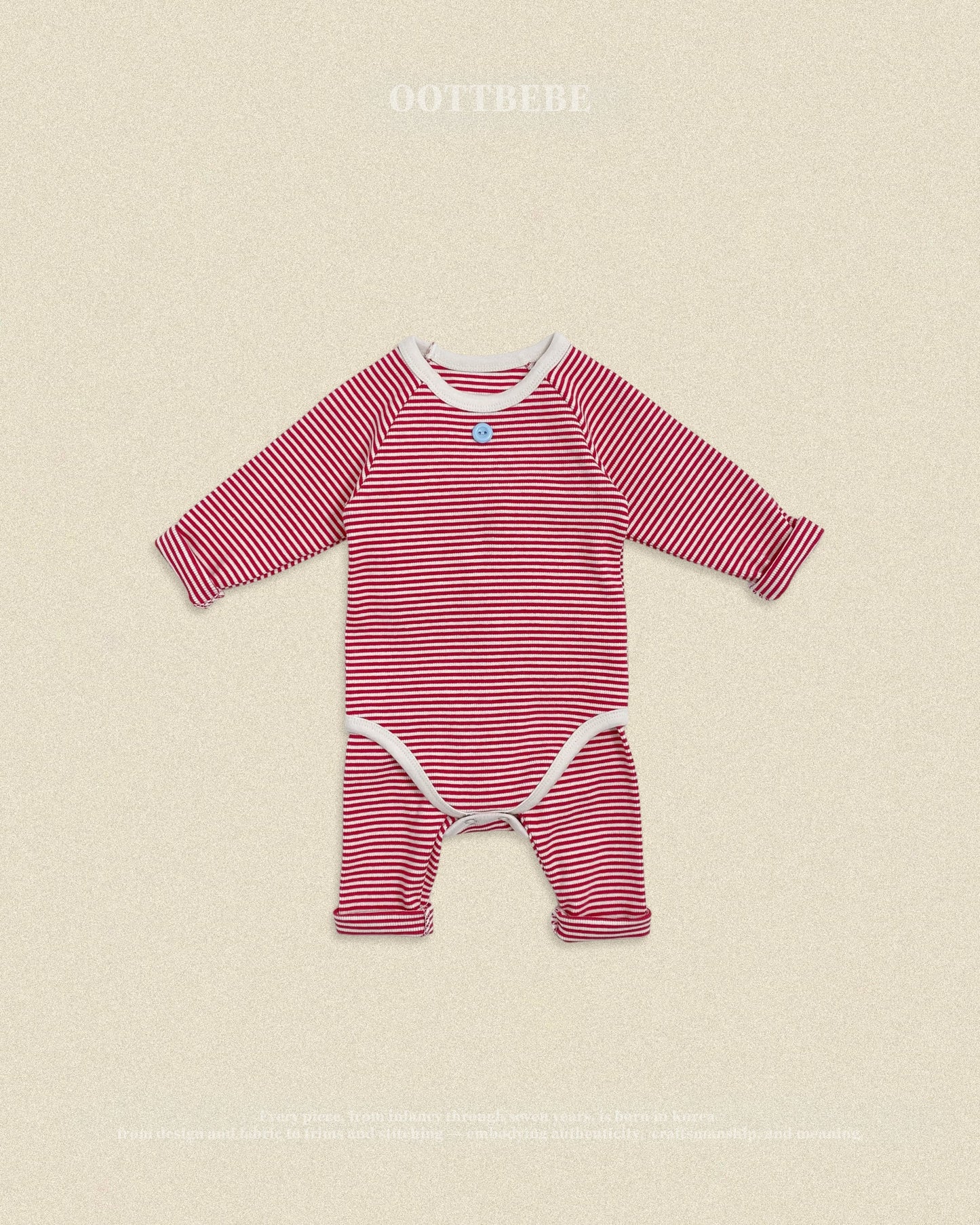 oottbebe vanilla latte suits (0-12m)