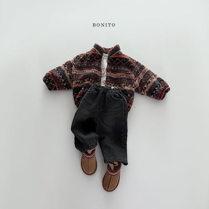 Bonito nordic tumble zip-up (~80-140cm)