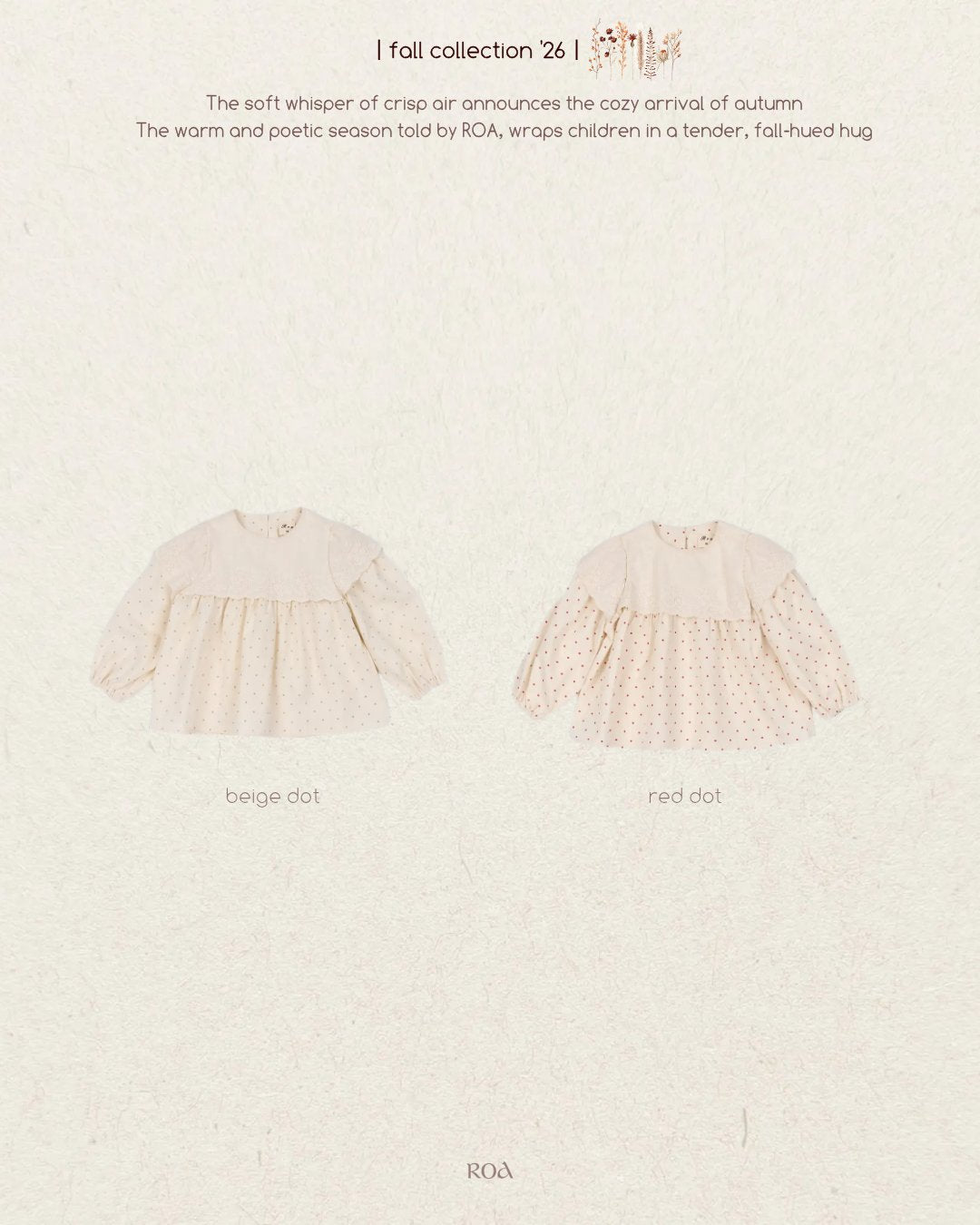 Roa sophiel bouse (80-120cm)