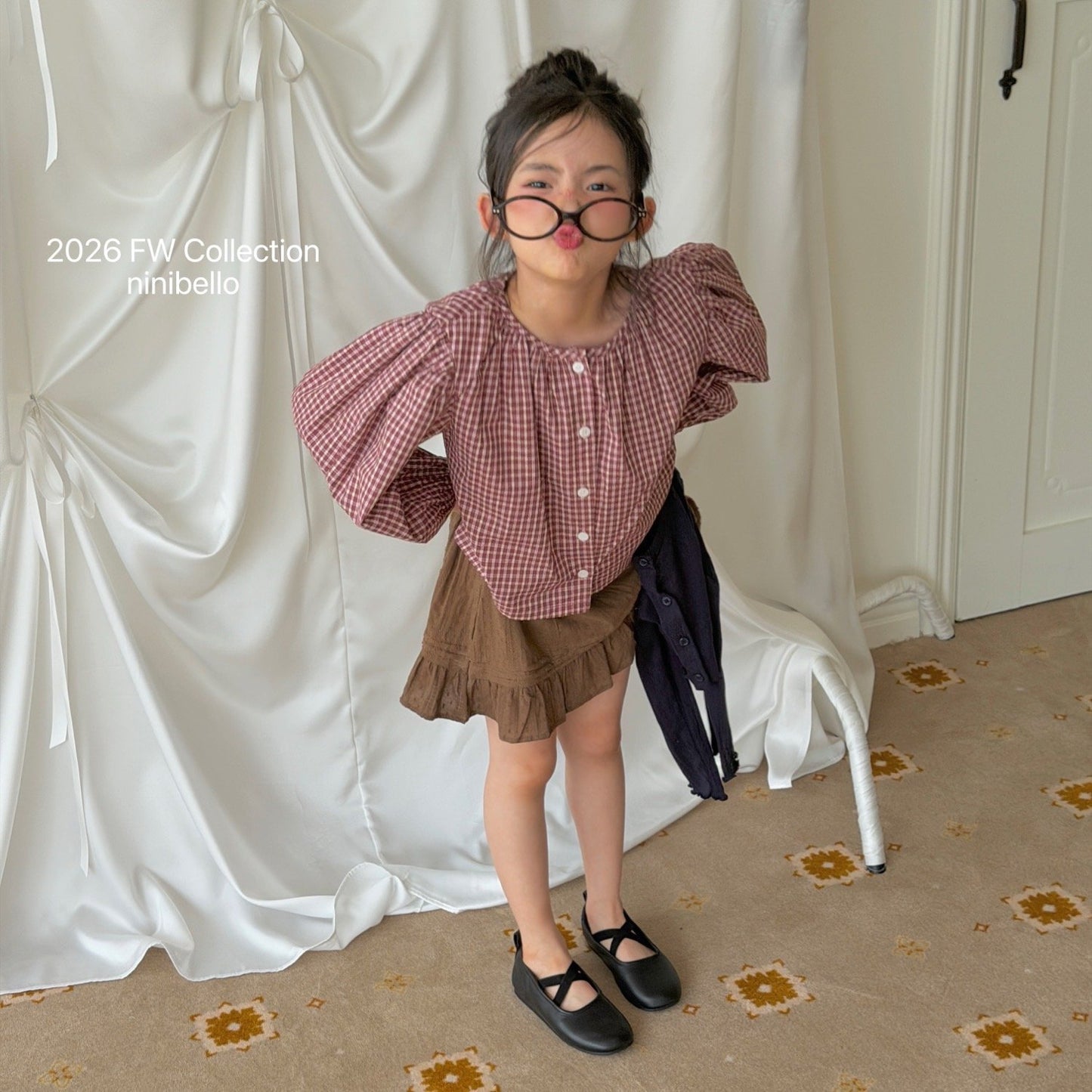 ninibello corduroy skirt (80-130cm)